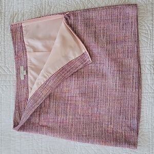Loft Womens Pink Tweed Pocket Shift Mini Skirt Size 2P